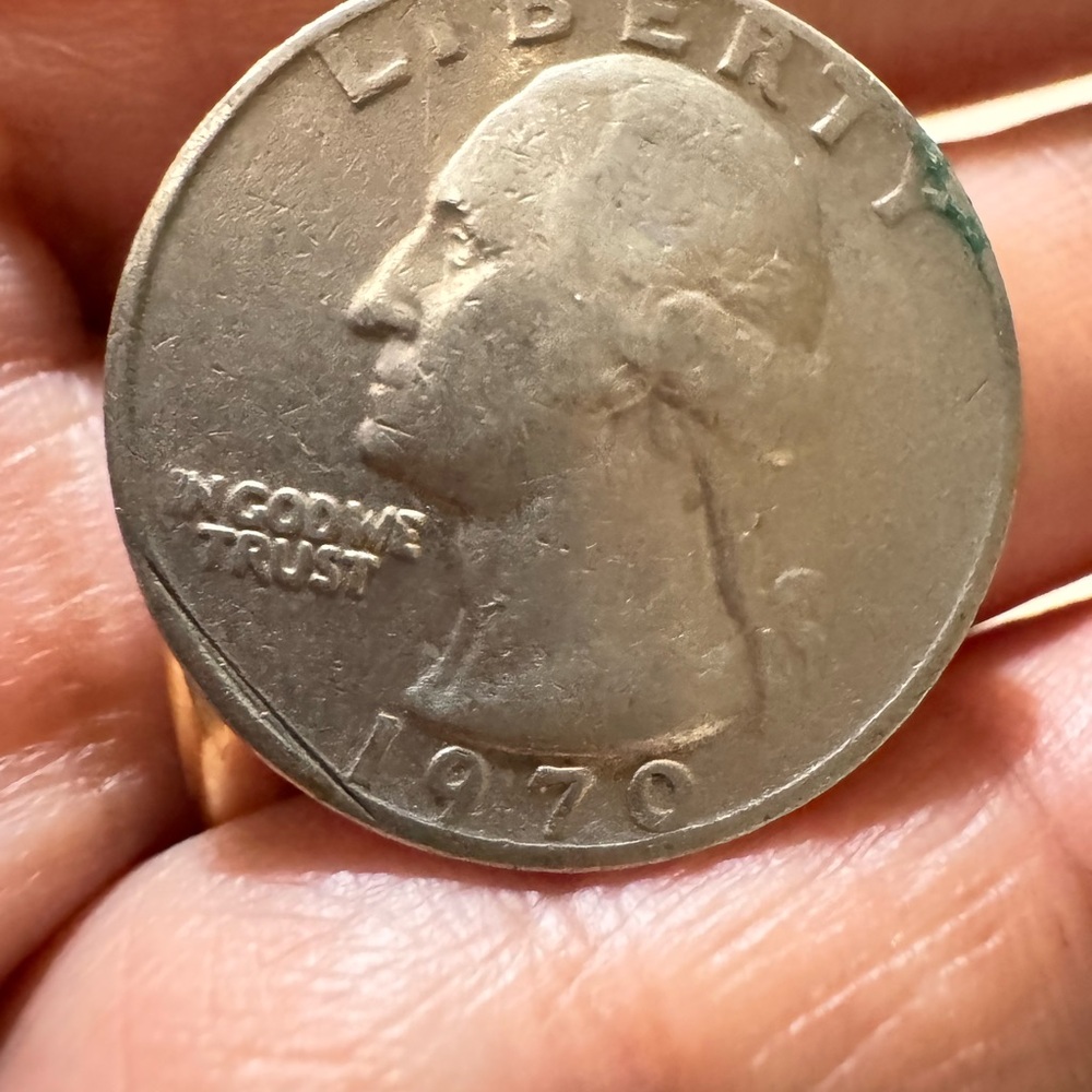 Vintage 1970 Silver Coin